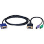 Tripp Lite 6ft PS/2 Cable Kit for B004-008 KVM Switch 3-in-1 Kit