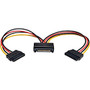 Tripp Lite 6in Serial ATA SATA Power Y Splitter Cable Adapter 15Pin M/F