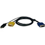 Tripp Lite KVM Switch Cable Kit, Black