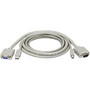 Tripp Lite USB KVM Cable Kit For The B006-004-R KVM Switch, 6', Light Gray