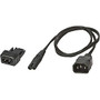 U.S. Robotics AC Power Cord C14 to C7 + IEC C8 Adaptor