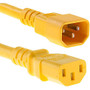 Unirise 3ft Power Cord C13-C14 Yellow