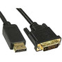 Unirise 6ft DVI-Digital Dual link to Displayport, Male - Male