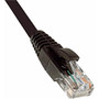 Weltron 3ft Cat5E Black Patch Cable w/ Boot