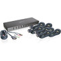 IOGEAR 8-Port Dual Link DVI KVMP Switch KIT