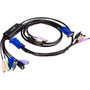 StarTech.com 2 Port USB VGA Cable KVM Switch with Audio