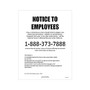 ComplyRight State Specialty Poster, English, Hawaii, Human Trafficking, 8 1/2 inch; x 11 inch;