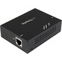 StarTech.com 1 Port Gigabit PoE+ Extender - 802.3at and 802.3af - 100 m (330 ft) - Power over Ethernet Extender - PoE Repeater Network Extender