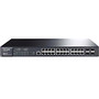 TP-LINK TL-SG3424P 24-Port Gigabit L2 Managed PoE Switch, 24 10/100/1000Mbps ports, 802.3at/af, 320W, 4 combo Gb SFP slots