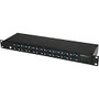 StarTech.com 16 Port Rackmount FTDI USB to Serial COM Adapter Hub - RS232 Multiplexer