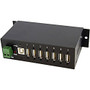 StarTech.com Mountable Rugged Industrial 7 Port USB Hub