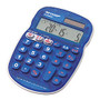 Sharp; EL-S25BBL Display Calculator, Blue