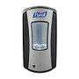 Purell LTX-12 Dispenser - Chrome - Automatic - 40.6 fl oz (1200 mL) - Black, Chrome