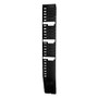 Lathem 25-7EX Expanding Time Card Rack - 25 Pocket(s) - 27 inch; Height x 3.9 inch; Width x 2 inch; Depth - Wall Mountable - Black - Plastic - 1Each