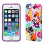 Speck Products Candyshell Inked Case For iPhone; 5/5s, Bold Blossoms/Revolution Purple