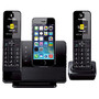 Panasonic KX-PRL262B Link2Cell Dock Style Bluetooth Cellular Convergence Solution with 2 Handsets