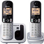 Panasonic KX-TGC212S Expandable Digital Cordless Phone with 2 Handsets