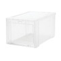 Iris; Plastic Storage Box, 26 Qt, 6 9/16 inch;H x 16 1/2 inch;W x 22 inch;L, Clear