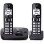 Panasonic KX-TGD222N Expandable Digital Cordless Answering System with 2 Handsets