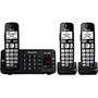 Panasonic KX-TGE243B Expandable Digital Cordless Answering System with 3 Handsets