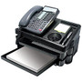 Office Wagon; Brand Essential Elements Phone Stand, 7 9/10 inch;H x 10 3/4 inch;W x 14 3/4 inch;D, Black