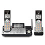 AT&T DECT 6.0 Cordless Phone With Digital Answering System, CL83215, 2 Handsets