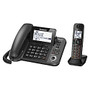 Panasonic; 1.9 GHz Expandable Bluetooth; Corded Phone With Digital Answering Machine, KX-TGF380M