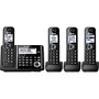 Panasonic; DECT 6.0 Expandable Cordless Phone With Digital Answering Machine, KX-TGF344B