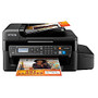 Epson; WorkForce; ET-4500 EcoTank&trade; Supertank Wireless Color Inkjet All-In-One Printer, Scanner, Copier And Fax
