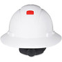 3M H-801R-UV Full Brim Hard Hat - Head, Ultraviolet Protection - White - 1 Each