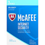 McAfee Internet Security 2017, 3-Device, 1-Year Subscription, Download Version