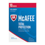 McAfee; Total Protection 2017, For 10 Devices, For PC/Mac, Product Key Card