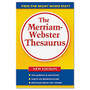 Merriam-Webster Paperback Thesaurus Dictionary Printed Book - 688 Pages