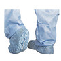 Medline Skid-Resistant Scrub Shoe Covers, Blue, Pack Of 100