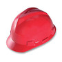 MSA V-Gard Rachet Cap, Red