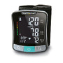 HealthSmart; Premium Series Universal Talking Wrist Digital Blood Pressure Monitor, Black/Gray