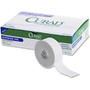 Curad Waterproof Medical Tape - 1 inch; Width x 30 ft Length - Polyethylene Coated Cloth Backing - Writable Surface, Latex-free - 12 / Box - White