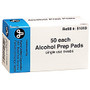 PhysiciansCare First Aid Alcohol Pads, Box Of 50