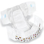 DryTime Disposable Baby Diapers, Size 5, 30 - 38 Lb, White, 18 Diapers Per Bag, Case Of 8 Bags