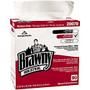 Brawny Industrial Med. Duty AllPurpose Wipers - 9.25 inch; x 16.30 inch; - White - Medium Duty, Absorbent, Soft - For Multipurpose - 90 Sheets Per Box - 10 / Carton