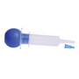 Medline Enteral Feeding And Irrigation Syringes, Bulb, 60 CC, Blue/Clear, Case Of 30