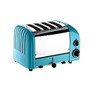 Dualit NewGen Extra-Wide Slot Toaster, 4-Slice, Azure Blue