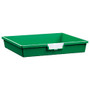 Storsystem Extra Wide Single Depth Tote Tray, Rectangle, 16.1 Qt, 16 3/4 inch; x 18 1/2 inch; x 3 inch;, Primary Yellow