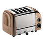 Dualit; NewGen Extra-Wide-Slot Toaster, 4-Slice, Copper