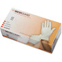 MediGuard Non-Sterile Powdered Latex Exam Gloves - Medium Size - Latex - Beige - Powdered, Beaded Cuff, Non-sterile, Textured - For Medical - 100 / Box