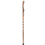 Brazos Walking Sticks&trade; Hitchhiker Twisted Laminated Walnut And Maple Walking Stick, 55 inch;
