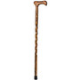 Brazos Walking Sticks&trade; Twisted Bocote Exotic Wood Walking Cane, 40 inch;