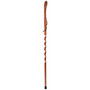 Brazos Walking Sticks&trade; Twisted Laminated Padauk/Maple Exotic Walking Stick, 58 inch;