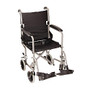 DMI; Lightweight Folding Transport Chair, 37 inch;H x 26 inch;W x 19 inch;D, Titanium