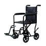 Lightweight Marble Colored Aluminum Transport Chairs, Black Marble